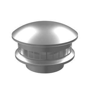 Round Top Cowl Nexus 125mm